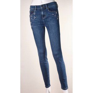 ANN TAYLOR: The Skinny Modern Fit Jeweled Jean